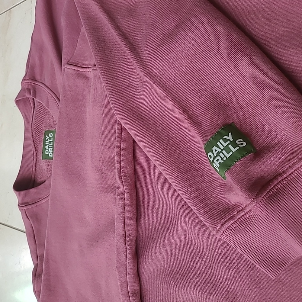 Daily Drills Classic Crew, XS/S, New, Wine